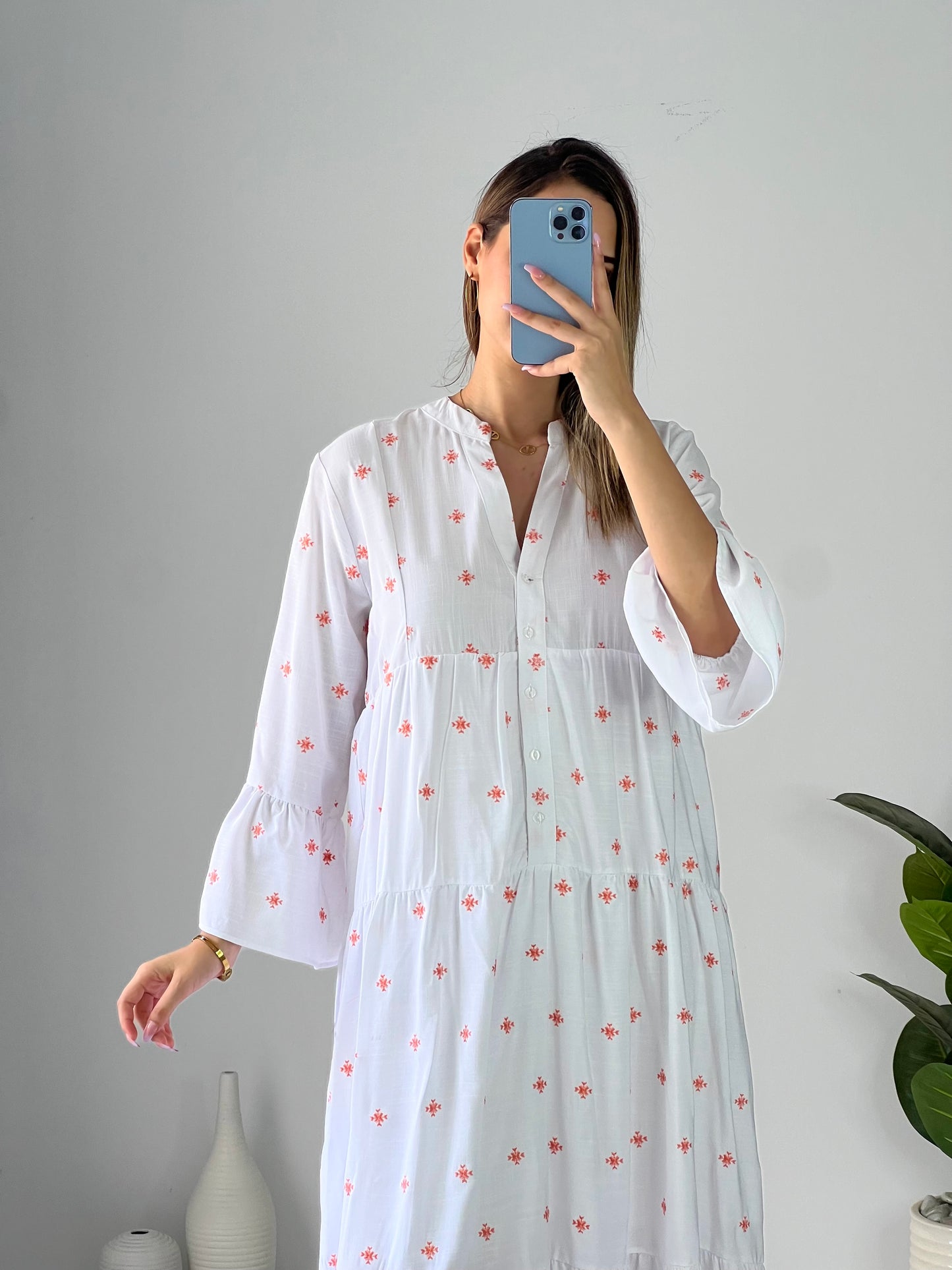 Robe Gitane Lin brodé