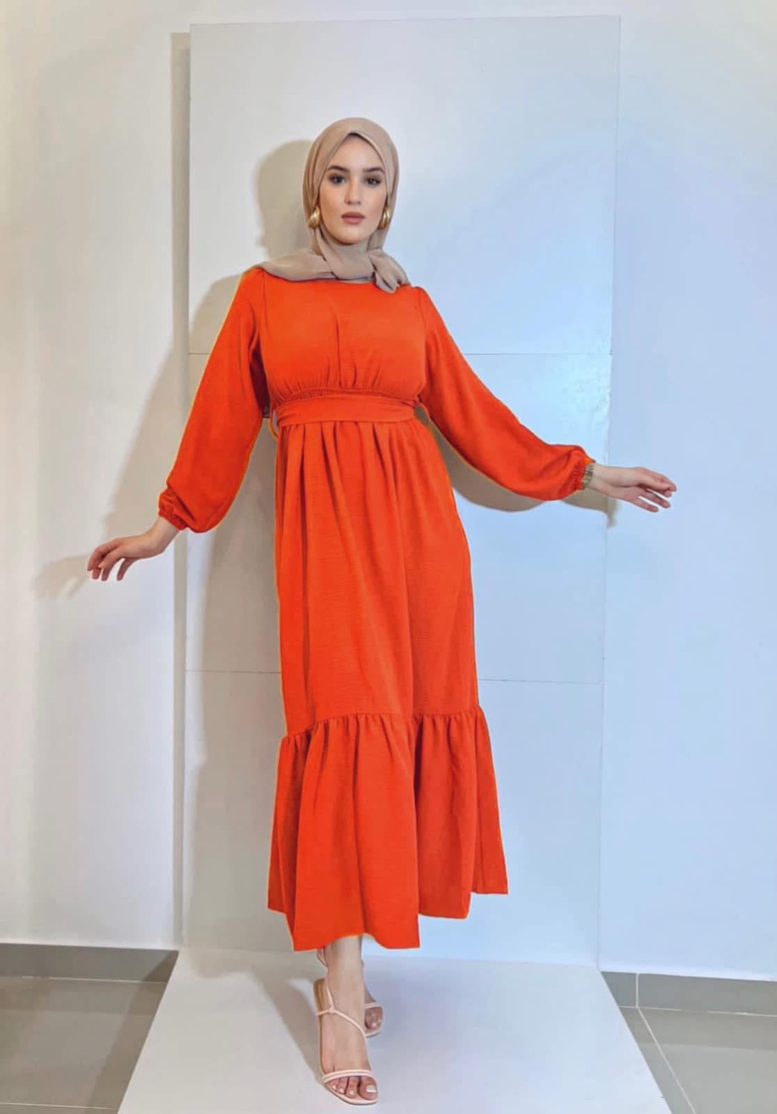 Robe voilée