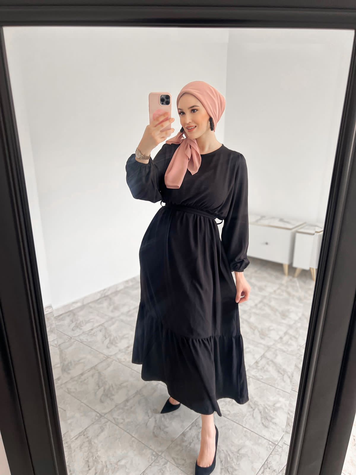 Robe voilée