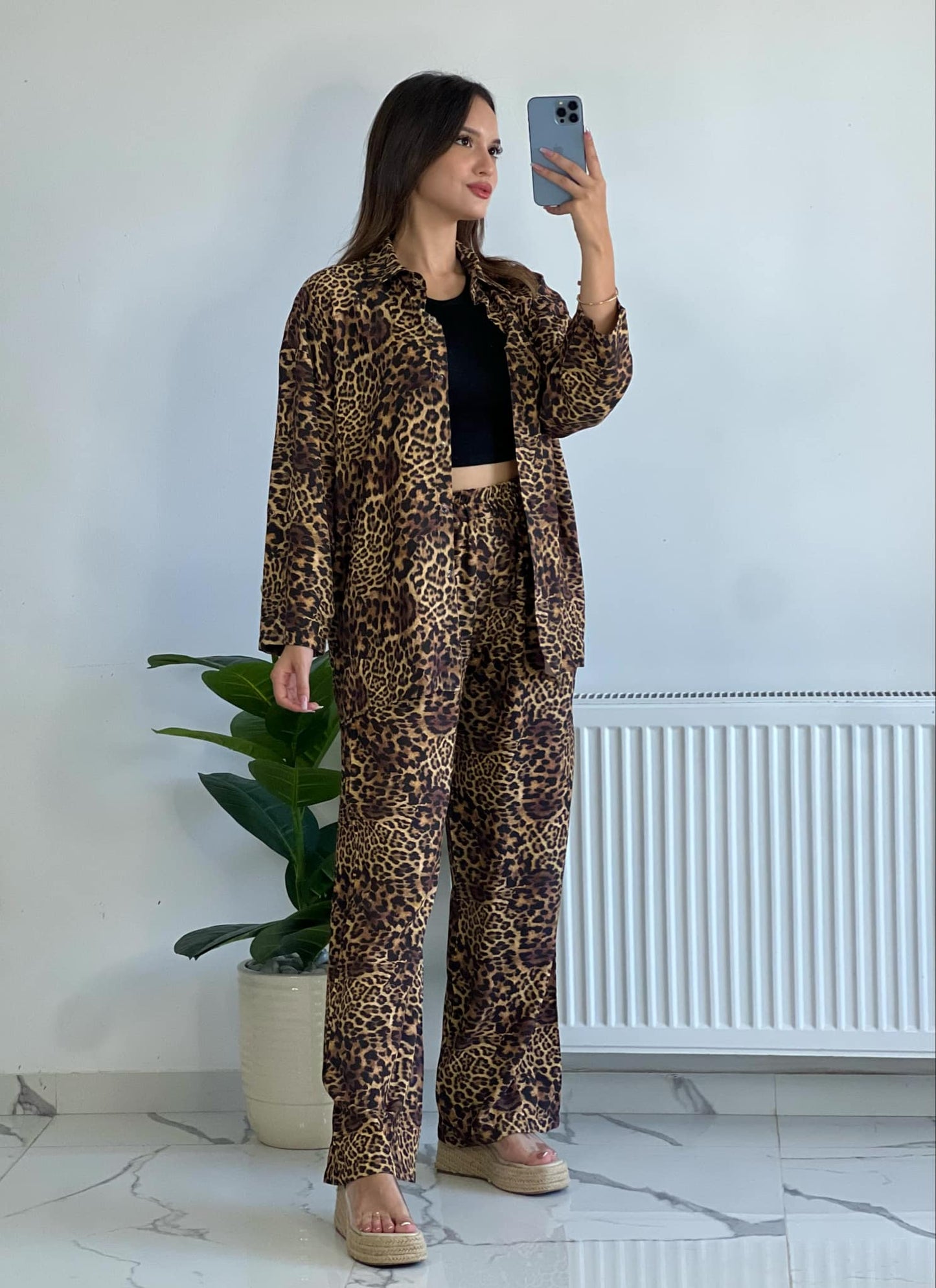 Set imprimé Leopard
