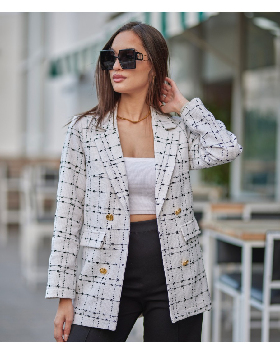 Blazer en Tweed