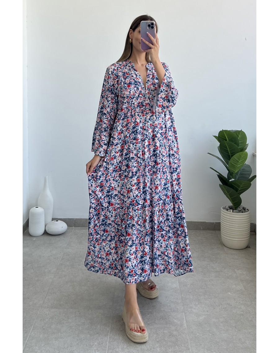 Robe gitane imprimée