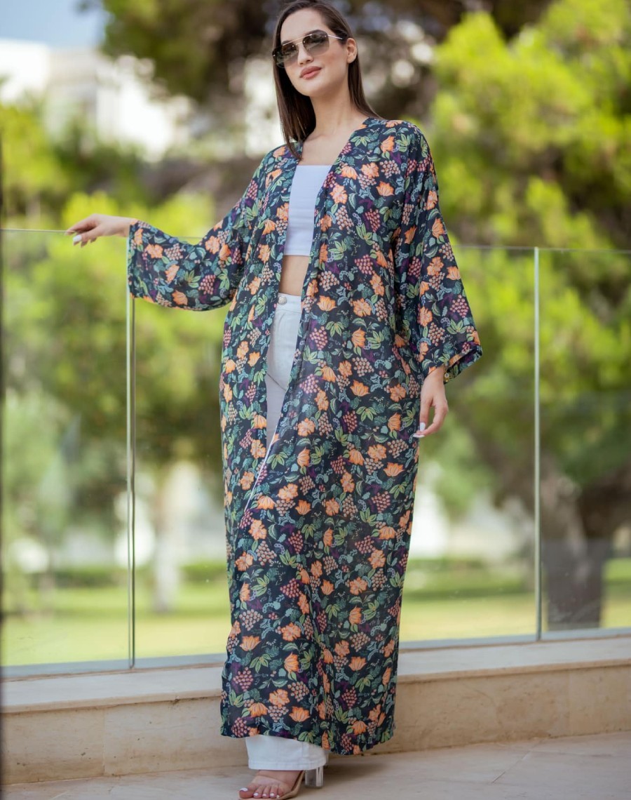 Kimono imprimé floral