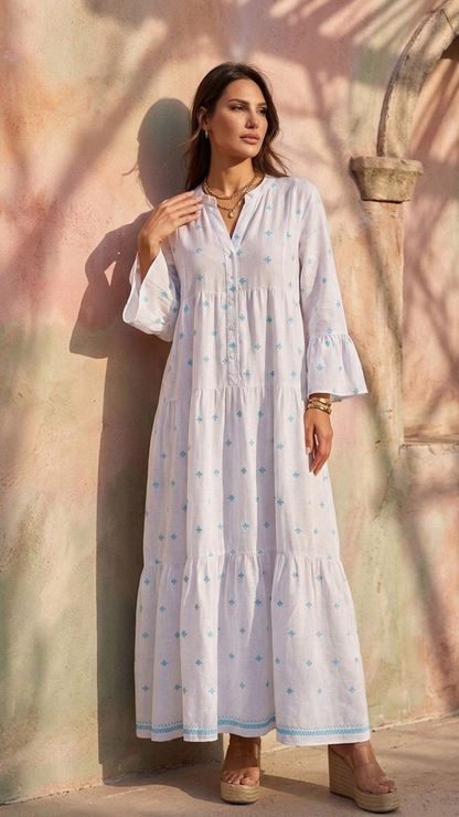 Robe Gitane Lin brodé