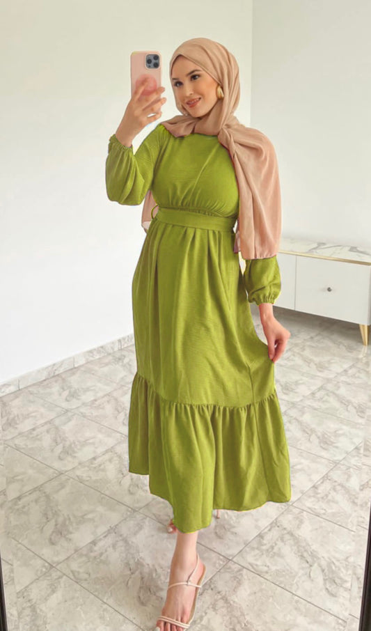 Robe voilée