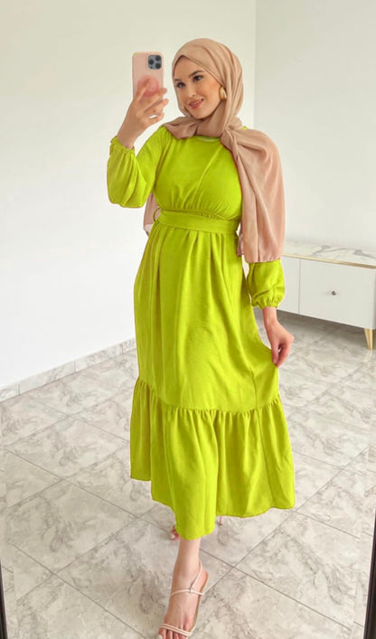 Robe voilée