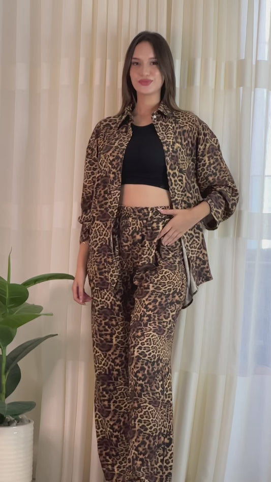 Set imprimé Leopard